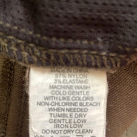 PRANA Nylon Roll Up Hiking Pants Size 12 - Picture 9 of 10